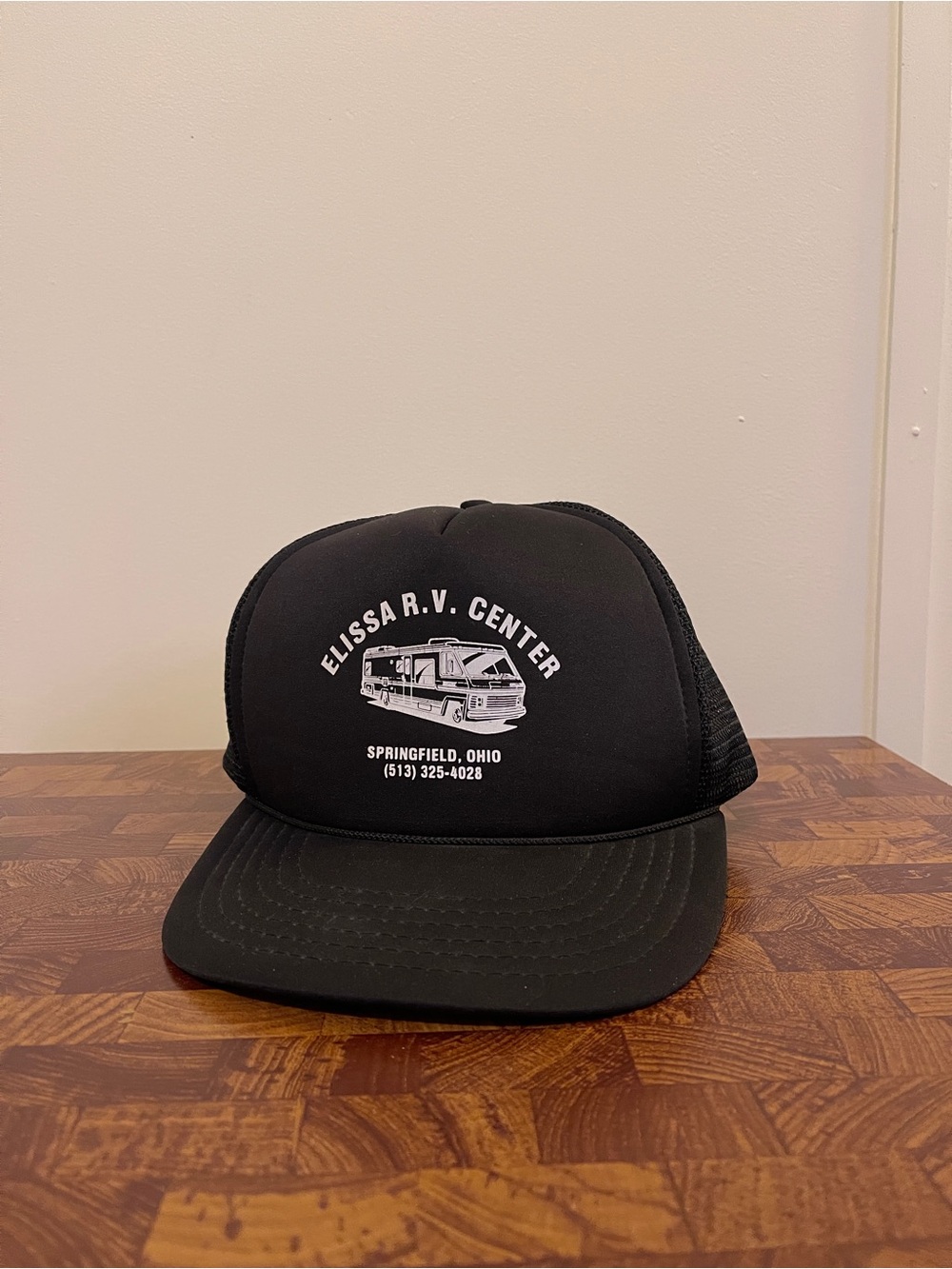 Vintage Elissa R.V Center Springfield Ohio Trucker Hat